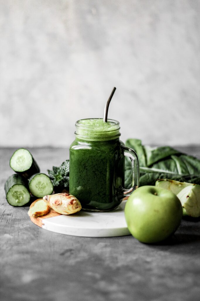 cucmber spinach juice